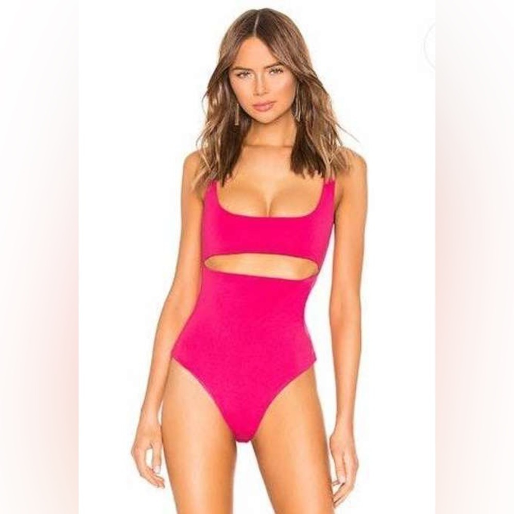 NWT H:ours Brie Light Pink Bodysuit